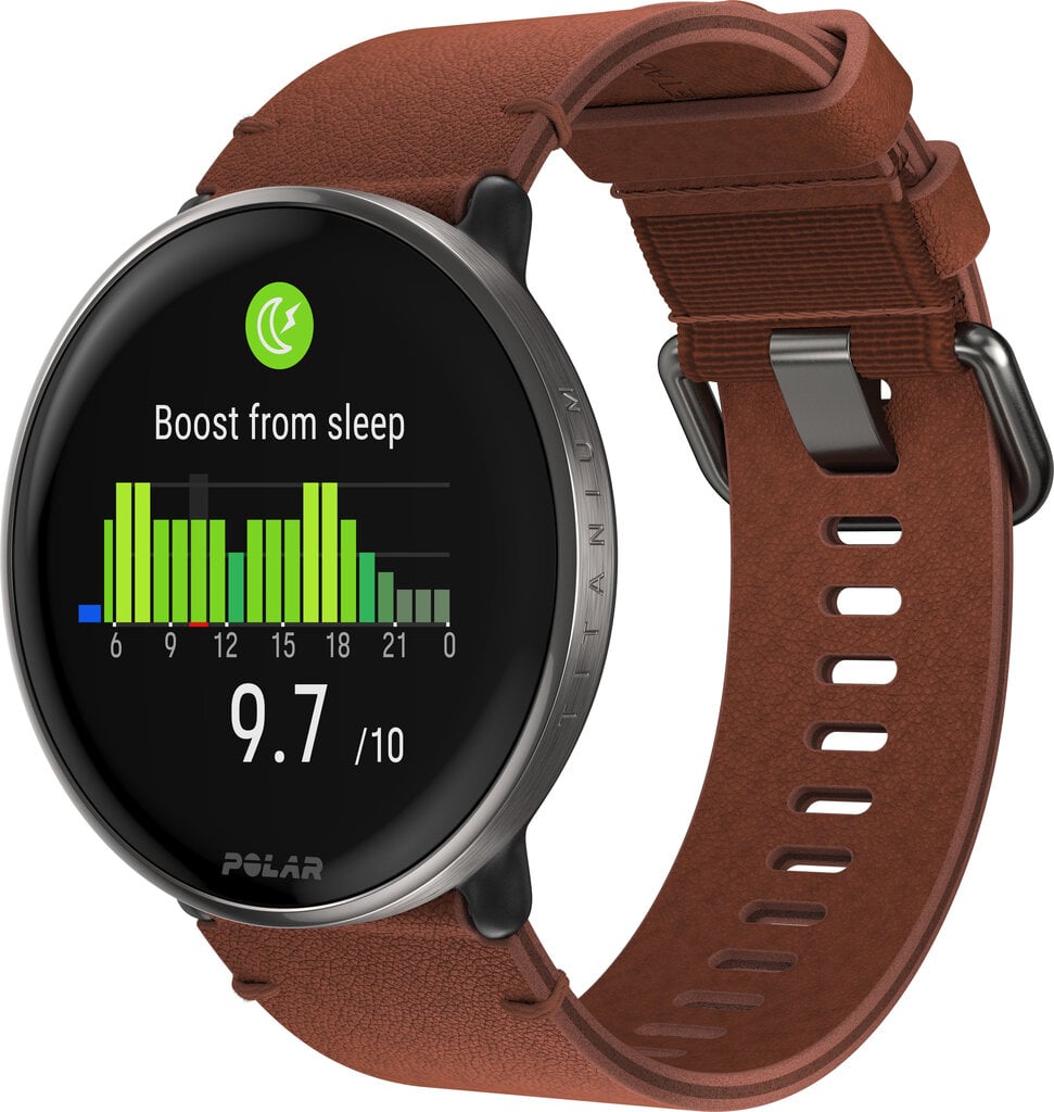 Polar Ignite 3 Titanium Brown 900110028 цена и информация | Išmaniosios apyrankės (fitness tracker) | pigu.lt