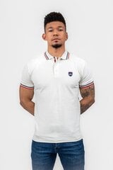 Polo logo monotox for men's white mx22093 MX22093 цена и информация | Мужские футболки | pigu.lt