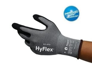 Apsauginės pirštinės Ansell HyFlex® 11-571 kaina ir informacija | Darbo pirštinės | pigu.lt