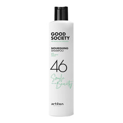 Artego Good Society Nourishing 46 Regeneruojantis plaukų šampūnas su hialurono rūgštimi, 250 ml kaina ir informacija | Šampūnai | pigu.lt