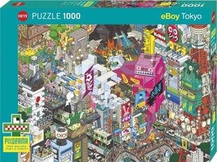 Dėlionė eBoy: Tokyo Quest, 1000 d. kaina ir informacija | Dėlionės (puzzle) | pigu.lt