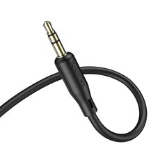 Borofone Cable BL18 - jack 3,5mm to jack 3,5mm - 1 metr black цена и информация | Кабели для телефонов | pigu.lt