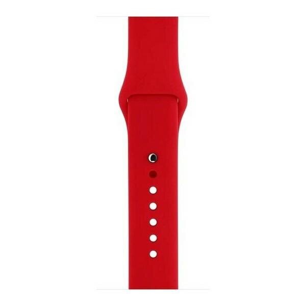 Mercury Silicon Bracelet Red kaina ir informacija | Išmaniųjų laikrodžių ir apyrankių priedai | pigu.lt