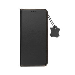 Кожаный чехол Forcell SMART PRO для Samsung Galaxy A13 5G / A04s, черный цена и информация | Чехлы для телефонов | pigu.lt