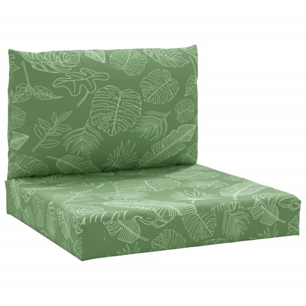 Palečių pagalvėlės vidaXL, žalios kaina ir informacija | Pagalvės, užvalkalai, apsaugos | pigu.lt