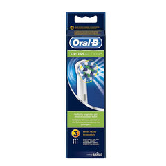 Braun Oral-B Crossaction EB50-3 kaina ir informacija | Elektrinių dantų šepetėlių antgaliai | pigu.lt