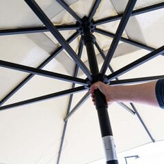 Madison Skėtis nuo saulės Madison Mykanos, 250cm, pilkas цена и информация | Зонты, маркизы, стойки | pigu.lt