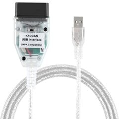 Интерфейс USB OBD2 BMW-INPA/Ediabas-K + DCAN, KDCAN цена и информация | Автопринадлежности | pigu.lt