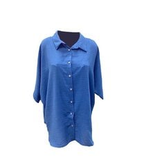 Marškiniai moterims Anna terrini 2046, mėlyna kaina ir informacija | Palaidinės, marškiniai moterims | pigu.lt