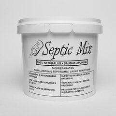 Bakterijos kanalizacijai, valymo įrenginiams, lauko tualetams Septic Mix, 0.5 kg kaina ir informacija | Mikroorganizmai, bakterijos | pigu.lt