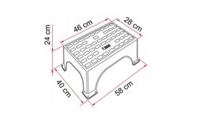 Įvažiavimo laiptelis "Fiamma Magnum" kemperiui-karavanui kaina ir informacija | Kitas turistinis inventorius | pigu.lt