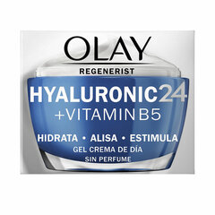 Drėkinamasis veido kremas Olay Hyaluronic 24 + Vitamin B5, 50 ml kaina ir informacija | Veido kremai | pigu.lt