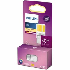 LED lemputė Philips G9, 400lm, 2700K, 2 vnt. kaina ir informacija | Elektros lemputės | pigu.lt