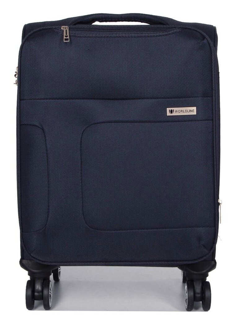 Mažas lagaminas Airtex 618/20, S, mėlynas kaina ir informacija | Lagaminai, kelioniniai krepšiai | pigu.lt