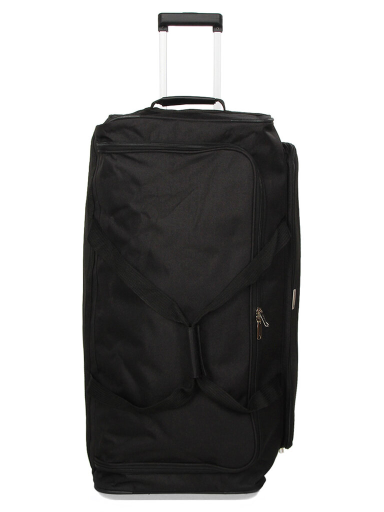 Kelioninis krepšys su ratukais Airtex 852/80, juodas цена и информация | Lagaminai, kelioniniai krepšiai | pigu.lt