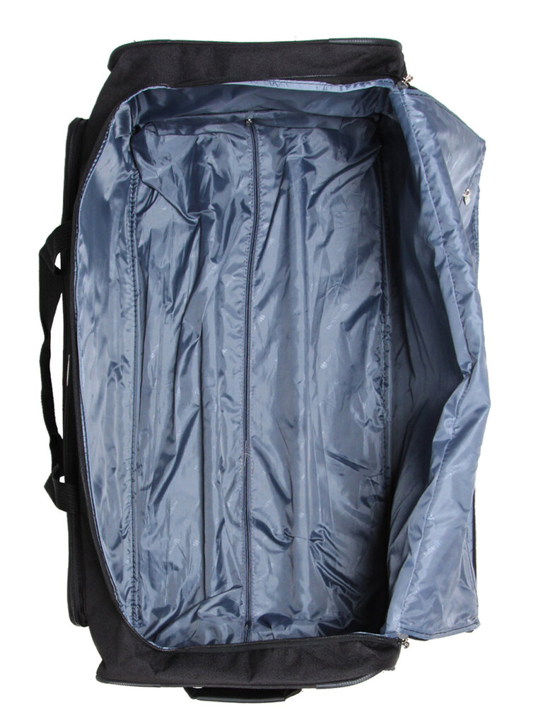 Kelioninis krepšys su ratukais Airtex 852/80, juodas kaina ir informacija | Lagaminai, kelioniniai krepšiai | pigu.lt