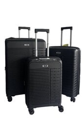 Маленький дорожный чемодан Airtex 642/S, черный цена и информация | Чемоданы, дорожные сумки | pigu.lt
