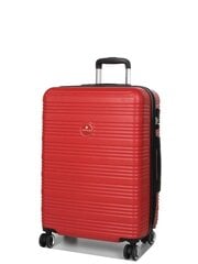 Vidutinis lagaminas Airtex 805/24, M, raudonas kaina ir informacija | Lagaminai, kelioniniai krepšiai | pigu.lt