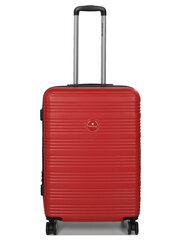 Дорожный чемодан Airtex 805/24, красный цена и информация | Чемоданы, дорожные сумки | pigu.lt
