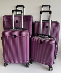Дорожный чемодан Airtex 630/M, фиолетовый цена и информация | Чемоданы, дорожные сумки | pigu.lt