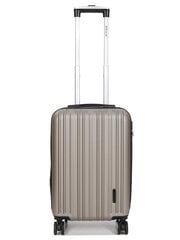Маленький дорожный чемодан Airtex 623/S, цвета шампанского цена и информация | Чемоданы, дорожные сумки | pigu.lt