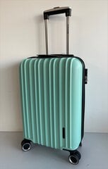 Средний дорожный чемодан Airtex 623/M, зеленый цена и информация | Чемоданы, дорожные сумки | pigu.lt