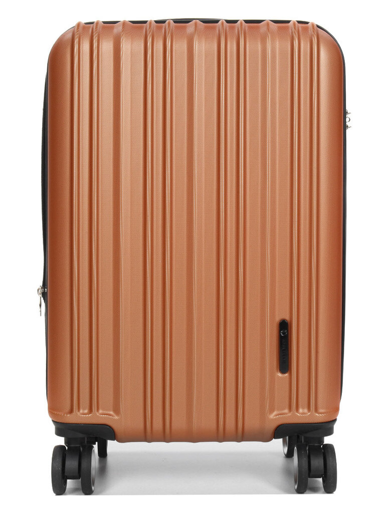 Mažas lagaminas Airtex 623, S, rudas kaina ir informacija | Lagaminai, kelioniniai krepšiai | pigu.lt