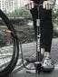 Dviračio pompa su manometru Trizand, juoda kaina ir informacija | Pompos dviračiams | pigu.lt