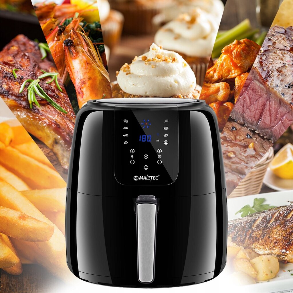 Maltec AirFryer XL 1800W 8L kaina ir informacija | Gruzdintuvės | pigu.lt