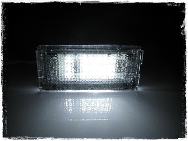 LED numerio apšvietimas 6000K BMW E39/E46 1998-2005 kaina ir informacija | Automobilių lemputės | pigu.lt
