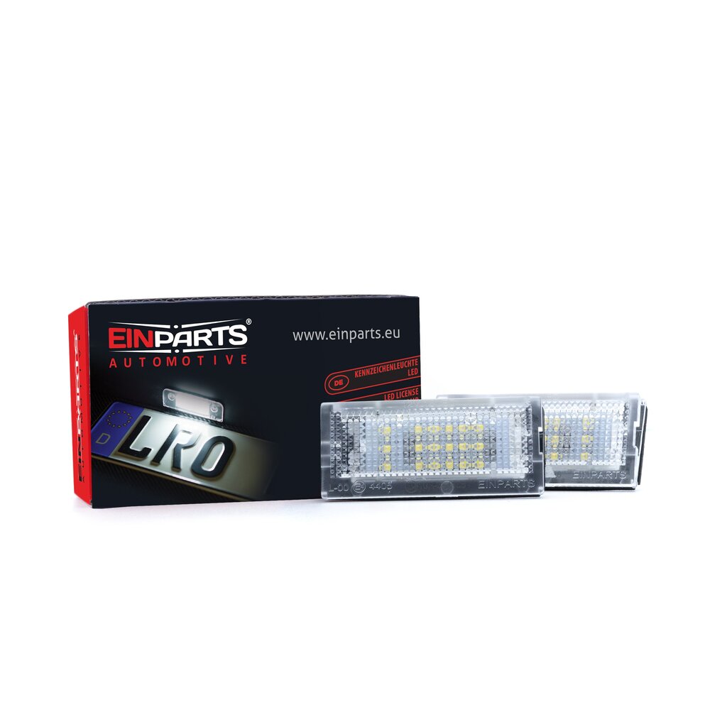 LED numerio apšvietimas 6000K BMW E39/E46 1998-2005 kaina ir informacija | Automobilių lemputės | pigu.lt