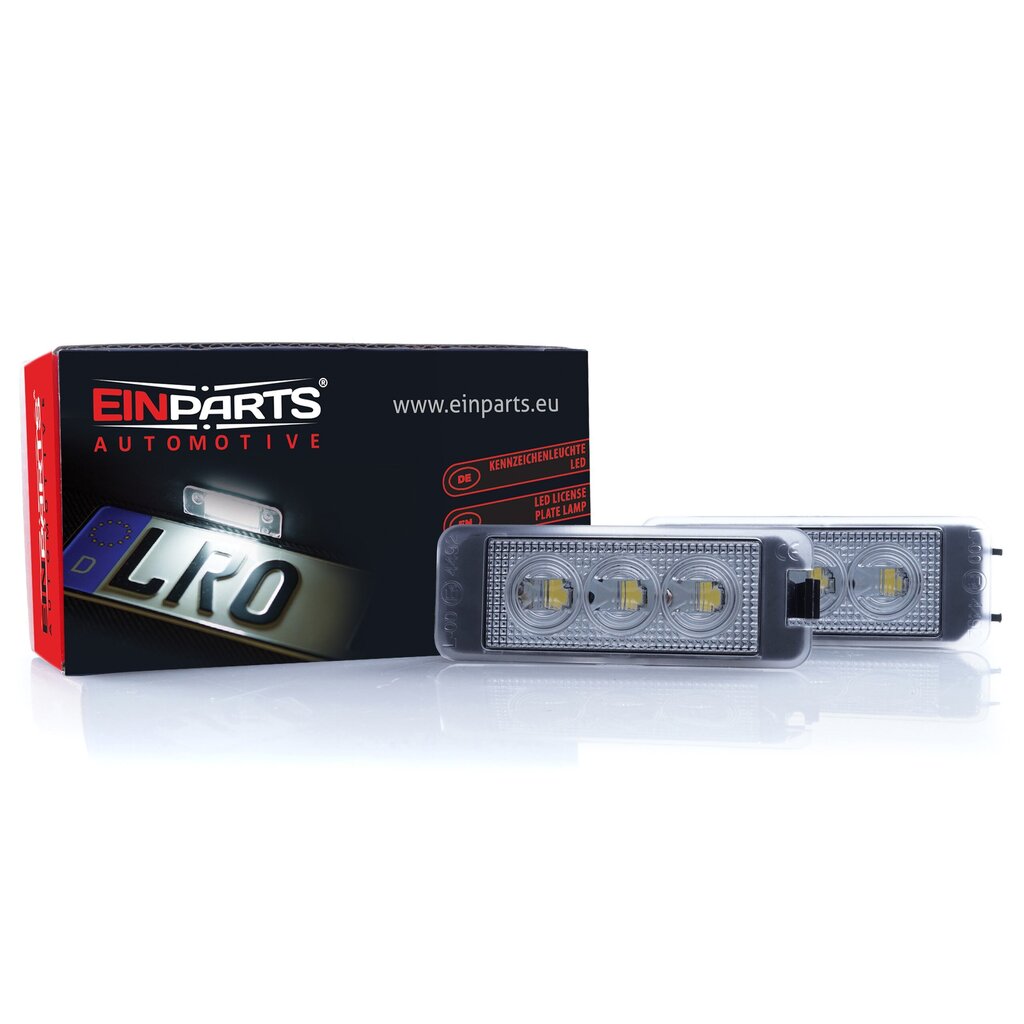 LED numerio apšvietimas EinParts, 1 vnt. kaina ir informacija | Automobilių žibintai | pigu.lt