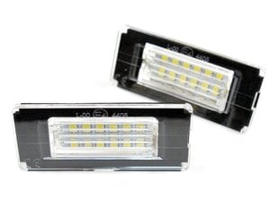 Светодиодное освещение номерного знака MINI R52, R55, R55N, R56, R57, R57N, R58, R59 цена и информация | Автомобильные лампочки | pigu.lt