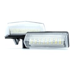 LED numerio apšvietimas 6000K Toyota Prius, Venza, Matrix, RAV4, C-HR, Lexus CT, NX, RX, IS kaina ir informacija | Automobilių lemputės | pigu.lt