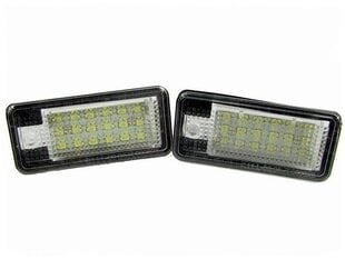 LED numerio apšvietimas 6000K Audi A1/A3 8P/A4 B6/A4 B7/A6 C6/A7/A8 D3/A8 D4/RS4/RS6/Q7 kaina ir informacija | Automobilių lemputės | pigu.lt