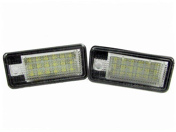 LED numerio apšvietimas 6000K Audi A1/A3 8P/A4 B6/A4 B7/A6 C6/A7/A8 D3/A8 D4/RS4/RS6/Q7 цена и информация | Automobilių lemputės | pigu.lt