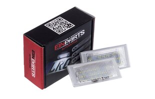 LED numerio apšvietimas 6000K BMW Serii 3 E46 Coupe 1998-2003, E46 M3 1998-2003 kaina ir informacija | Automobilių lemputės | pigu.lt