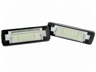 LED numerio apšvietimas 6000K Mercedes W210 1995-2003, Mercedes W202 FL 1997-2000 kaina ir informacija | Automobilių lemputės | pigu.lt