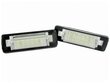 LED numerio apšvietimas 6000K Mercedes W210 1995-2003, Mercedes W202 FL 1997-2000 цена и информация | Automobilių lemputės | pigu.lt