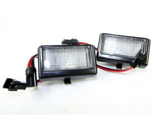 LED numerio apšvietimas 6000K Mercedes ML W164 2005-2011 kaina ir informacija | Automobilių lemputės | pigu.lt