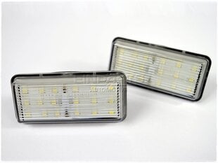 LED numerio apšvietimas 6000K Lexus LX470, Lexus LX570, Toyota Land Cruiser J200, Mark X kaina ir informacija | Automobilių lemputės | pigu.lt