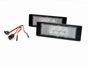 LED numerio apšvietimas 6000K Alfa Romeo, Fiat, Mini, BMW, Opel kaina ir informacija | Automobilių lemputės | pigu.lt