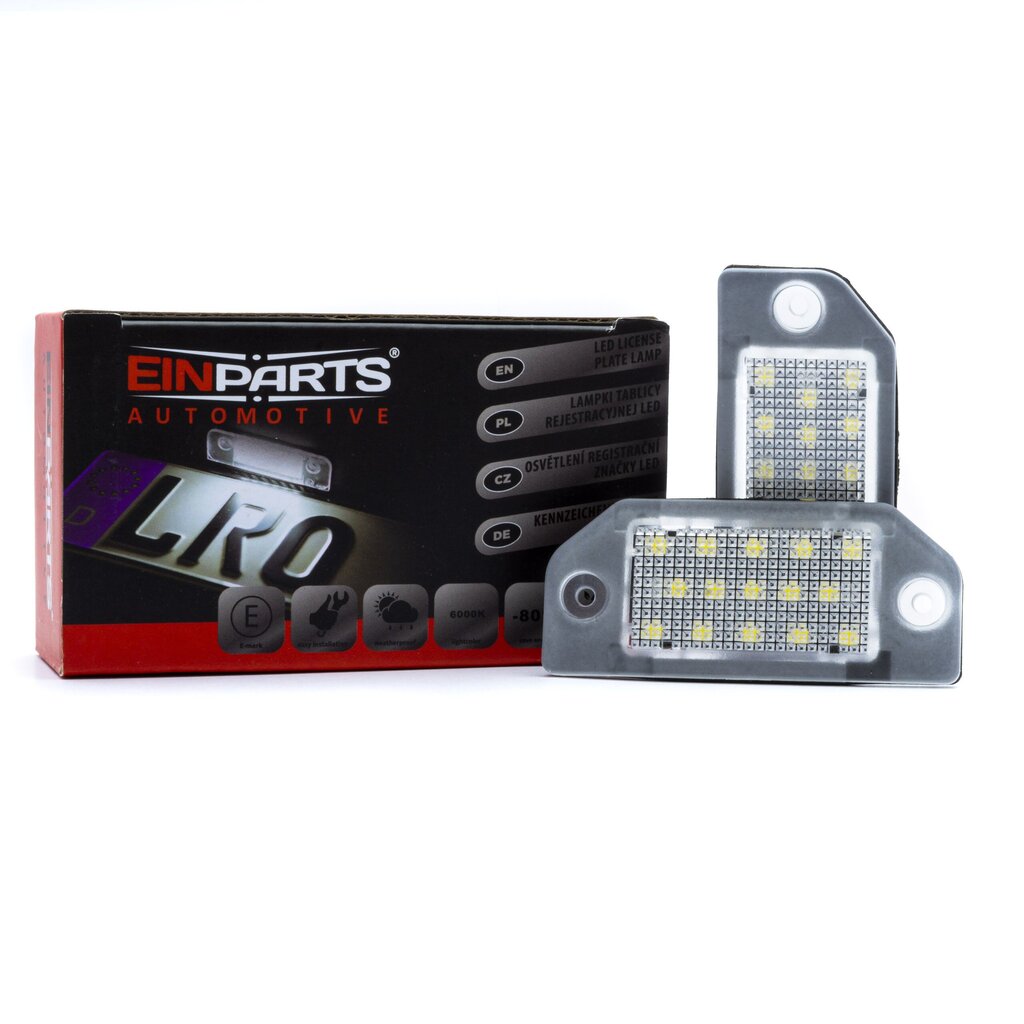 LED numerio apšvietimas EinParts, 1 vnt. kaina ir informacija | Automobilių žibintai | pigu.lt