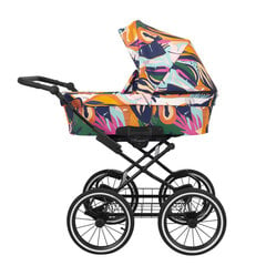 Universalus vežimėlis Romantic Kunert 3in1 Colorful kaina ir informacija | Vežimėliai | pigu.lt