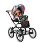 Universalus vežimėlis Romantic Kunert 3in1 Colorful kaina ir informacija | Vežimėliai | pigu.lt