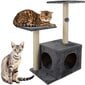 Draskyklė katėms Purlov, 71 x 44 x 34 cm kaina ir informacija | Draskyklės | pigu.lt