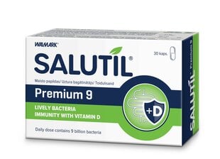 Maisto papildas Salutil Premium 9, 30 kaps. kaina ir informacija | Vitaminai, maisto papildai, preparatai gerai savijautai | pigu.lt