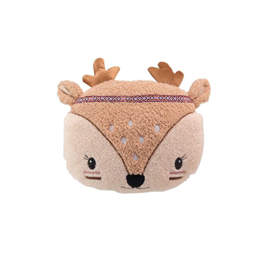 Douceur d'Intérieur vaikiška dekoratyvinė pagalvėlė Bambi kaina ir informacija | Dekoratyvinės pagalvėlės ir užvalkalai | pigu.lt