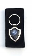 Raktų pakabukas su logotipu Volkswagen, sidabrinis kaina ir informacija | Raktų pakabukai | pigu.lt