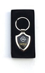 Raktų pakabukas su logotipu Opel, sidabrinis kaina ir informacija | Raktų pakabukai | pigu.lt